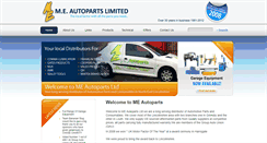 Desktop Screenshot of meautoparts.co.uk